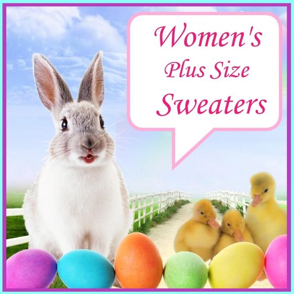 Ladies Plus Size Sweaters - Picture 5 of 11